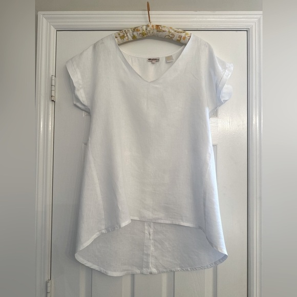 Azucar 100% Linen Tunic Top • S/M • Boho / Resort - Picture 2 of 10